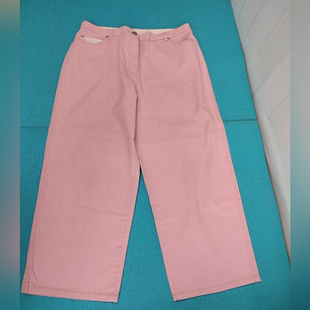Vintage Susan Bristol Womens High Rise Capri Crop Jeans Size 10